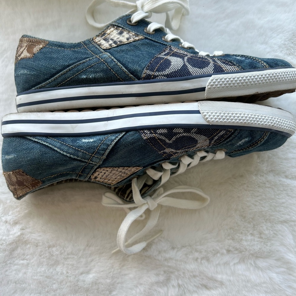 Coach Tonie Patchwork Sneakers - image 7